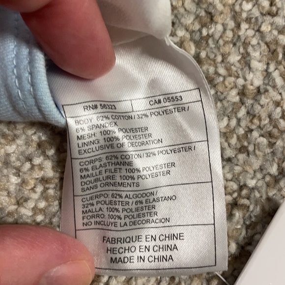 NWT Nike Fit Dry Light Blue Running Shorts SZ L - Picture 7 of 7